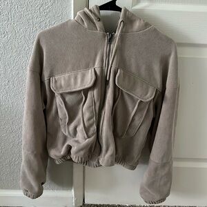 Size medium jacket, only worn once and it is brand Reserve Fairfax.